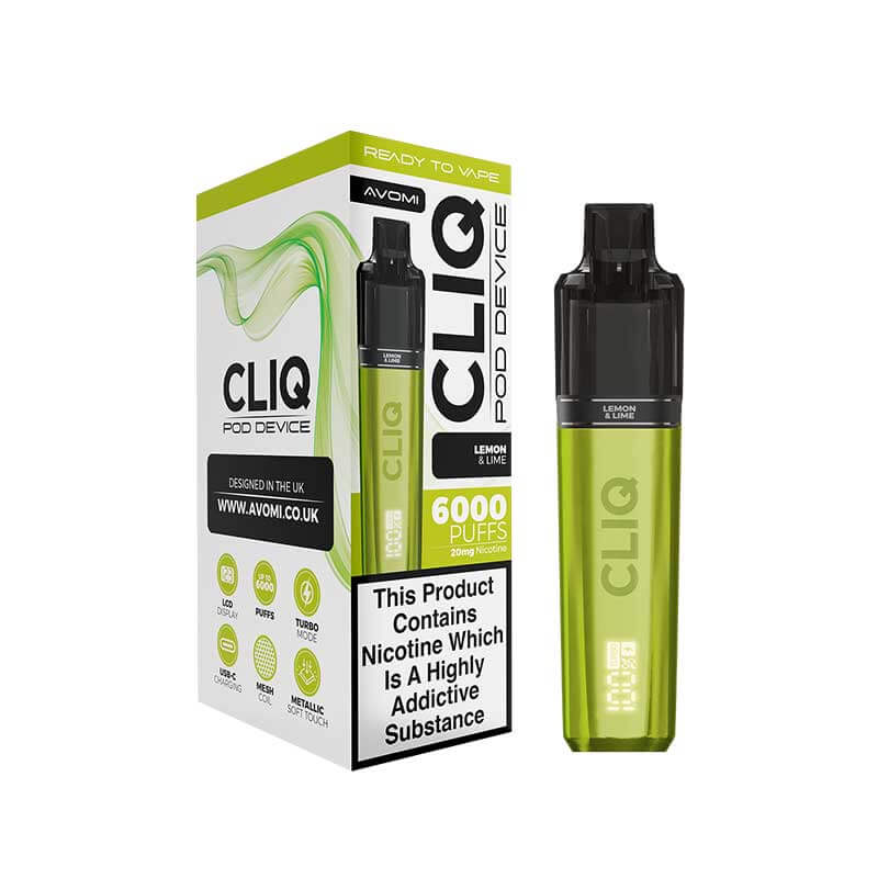 Avomi Cliq Prefilled Kit – Lemon Lime