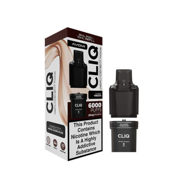 Avomi Cliq Prefilled Pod – Classic Tobacco
