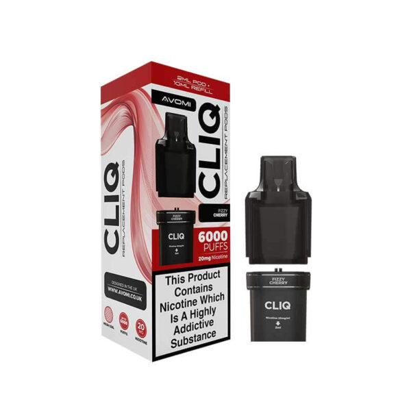 Avomi Cliq Prefilled Pod – Fizzy Cherry