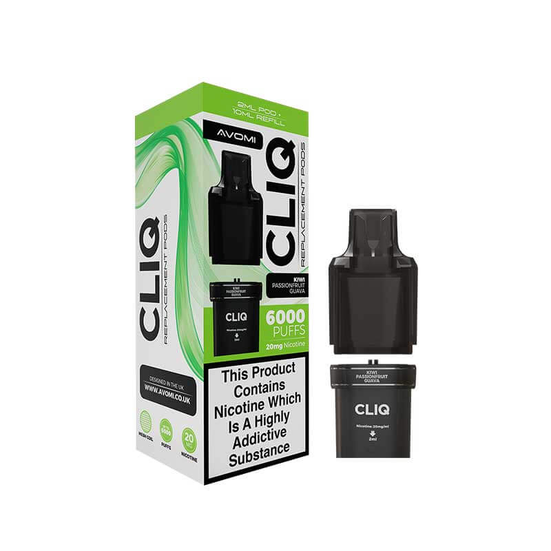 Avomi Cliq Prefilled Pod – Kiwi Passionfruit Guava