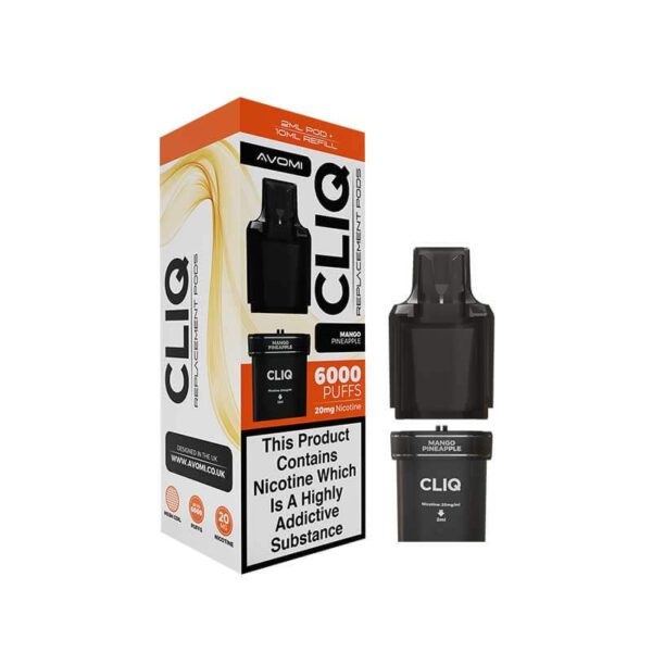 Avomi Cliq Prefilled Pod – Mango Pineapple