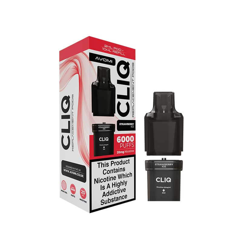 Avomi Cliq Prefilled Pod – Strawberry Ice