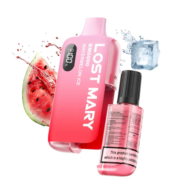 Lost Mary BM6000 – Refillable Pod Kit – Watermelon Ice