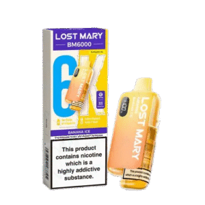 Lost Mary BM6000 – Refillable Pod Kit - Banana Ice
