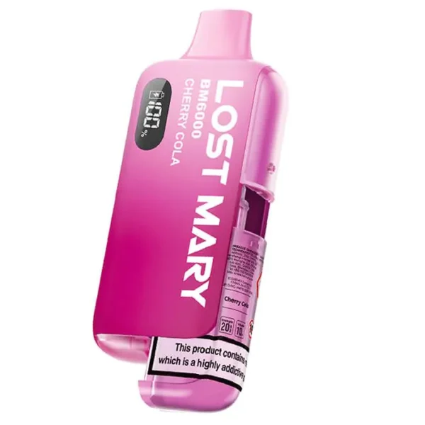 Lost Mary BM6000 – Refillable Pod Kit – Cherry Cola