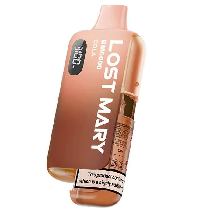 Lost Mary BM6000 – Refillable Pod Kit – Cola