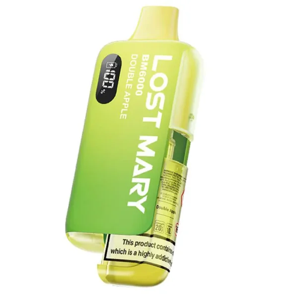 Lost Mary BM6000 – Refillable Pod Kit – Double Apple