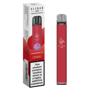 Elfbar 600 Prefilled Pod Kit – Strawberry Ice