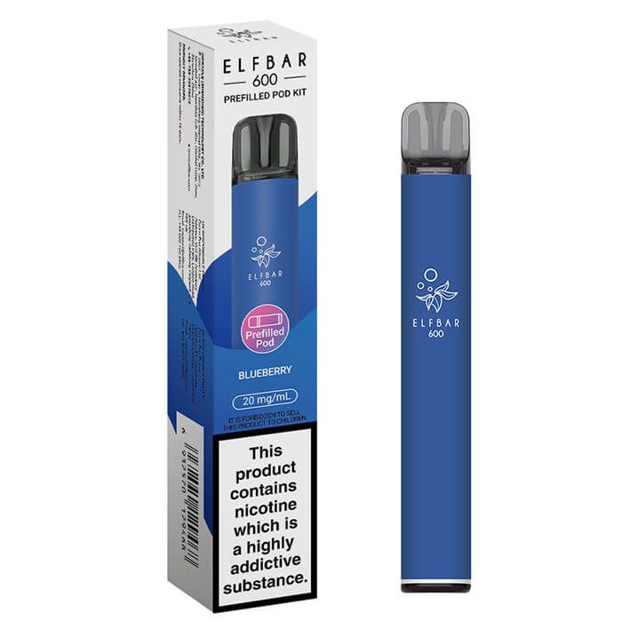 Elfbar 600 Prefilled Pod Kit – Blueberry