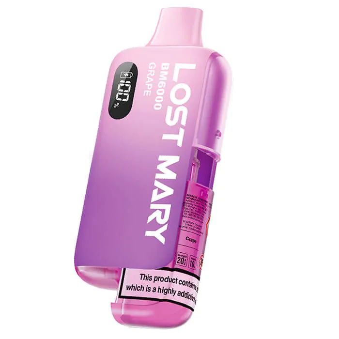 Lost Mary BM6000 – Refillable Pod Kit – Grape