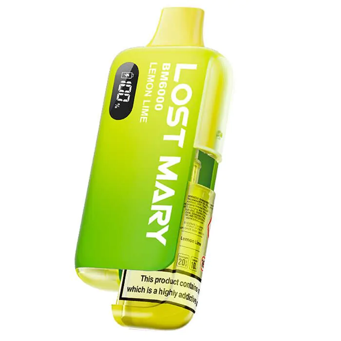 Lost Mary BM6000 – Refillable Pod Kit – Lemon Lime