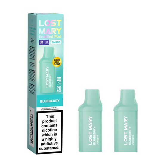 Lost Mary BM600 – Prefilled Pod – Blueberry