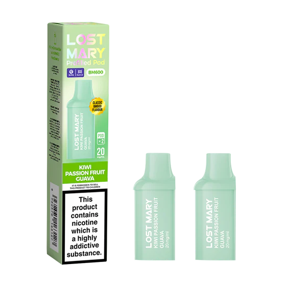 Lost Mary BM600 – Prefilled Pod – Kiwi Passionfruit Guava