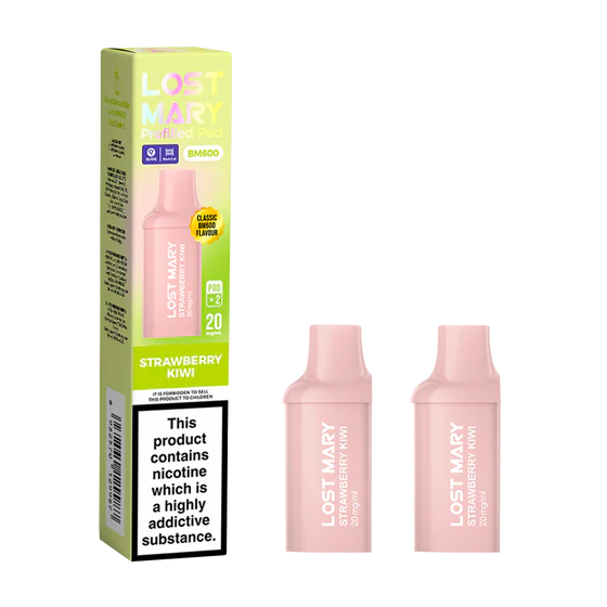 Lost Mary BM600 – Prefilled Pod – Strawberry Kiwi