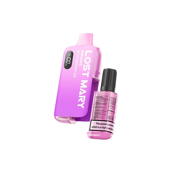 Lost Mary BM6000 – Refillable Pod Kit – Blackberry Ice
