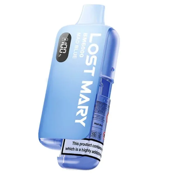 Lost Mary BM6000 – Refillable Pod Kit – Mad Blue