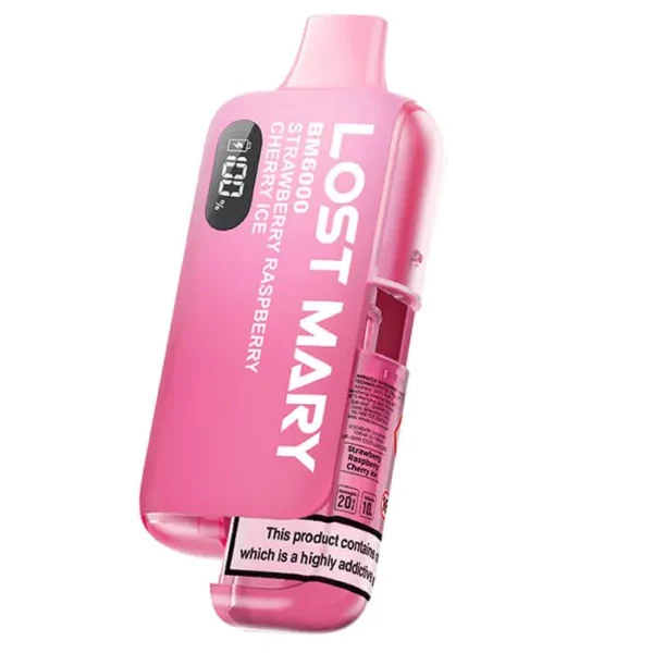 Lost Mary BM6000 – Refillable Pod Kit – Strawberry Raspberry Blackberry