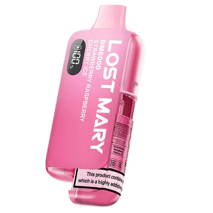 Lost Mary BM6000 – Refillable Pod Kit – Strawberry Raspberry Blackberry