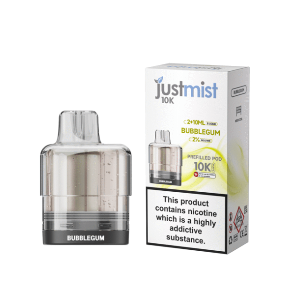 Just Mist 10K – Prefilled Pod – Bubblegum