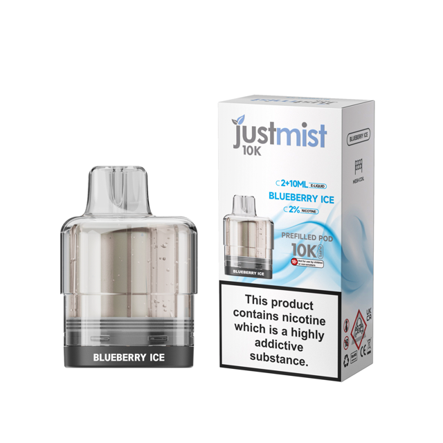 Just Mist 10K – Prefilled Pod – Blueberry Ice