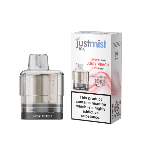 Just Mist 10K – Prefilled Pod – Juicy Peach