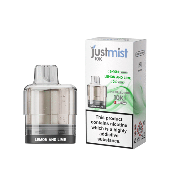 Just Mist 10K – Prefilled Pod – Lemon and Lime