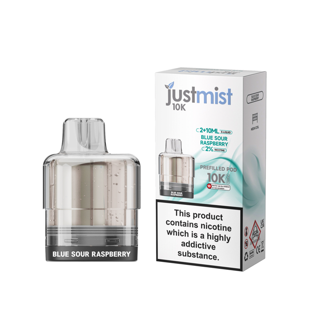 Just Mist 10K – Prefilled Pod – Blue Sour Raspberry