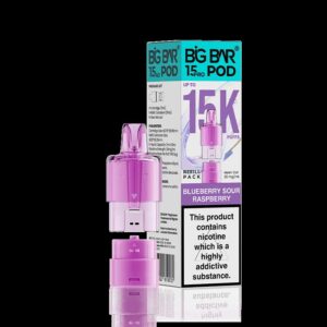 Big Bar 15K Pro Refill Pod – Blueberry Sour Raspberry