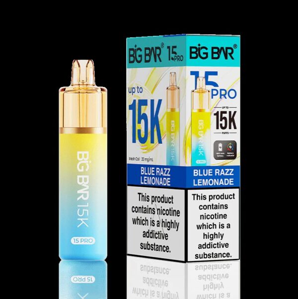 Big Bar 15K Pro Kit – Blue Razz Lemonade