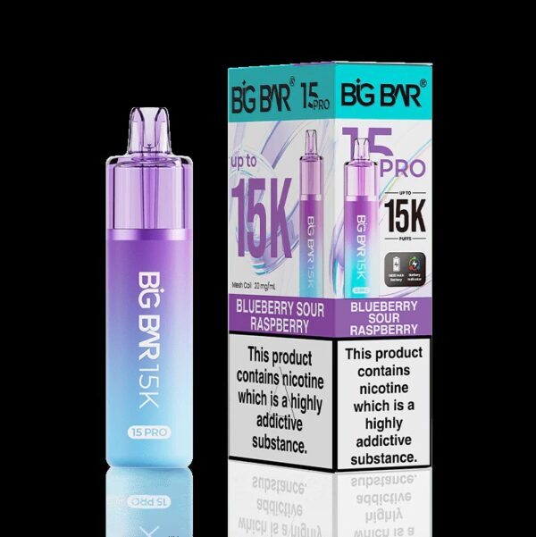 Big Bar 15K Pro Kit – Blueberry Sour Raspberry