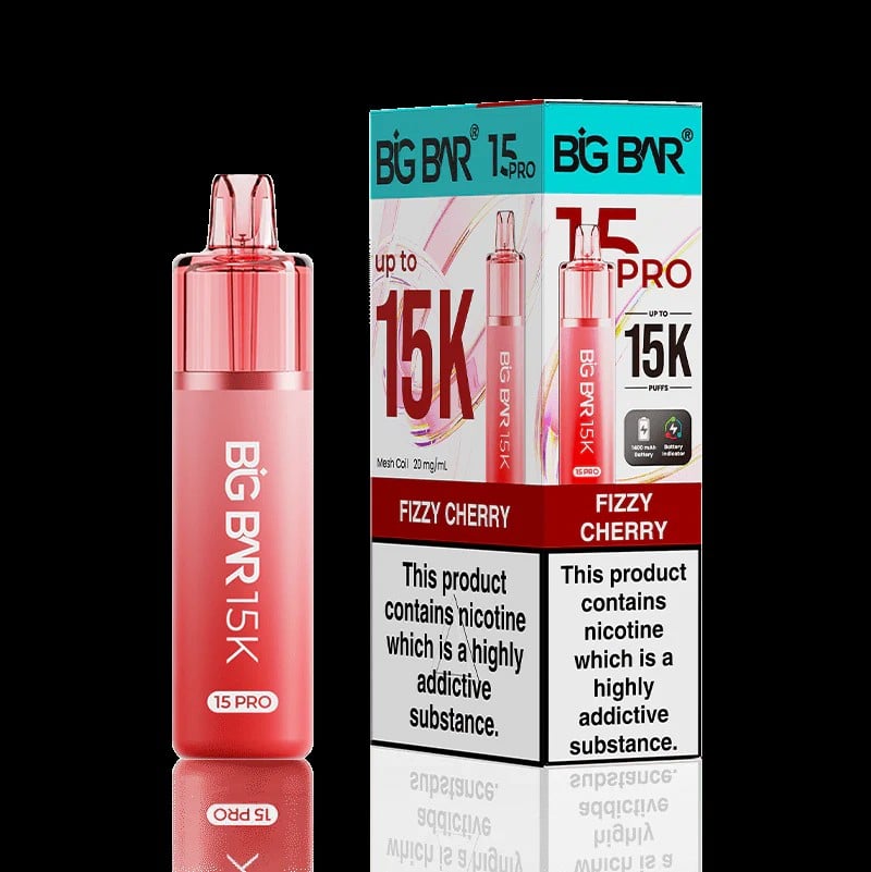 Big Bar 15K Pro Kit – Fizzy cherry