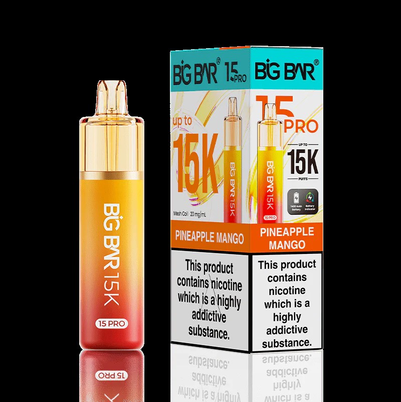 Big Bar 15K Pro Kit – Pineapple Mango