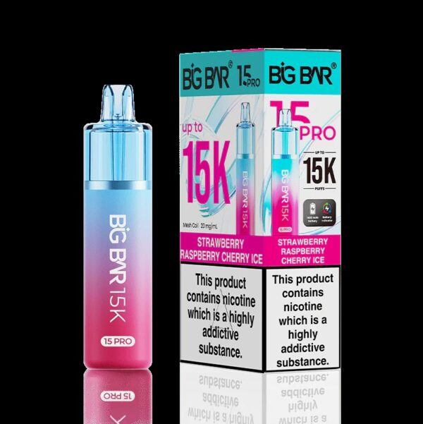 Big Bar 15K Pro Kit – Strawberry Raspberry Cherry